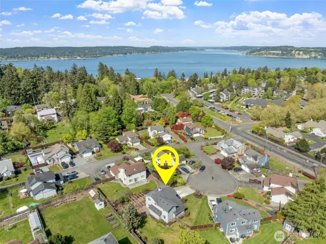 Chambers Bay Golf Course is nearby for you to enjoy the breathtaking waterfront views as you walk around the course.