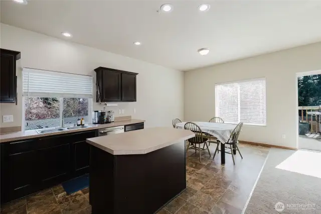 You will love the island kitchen.