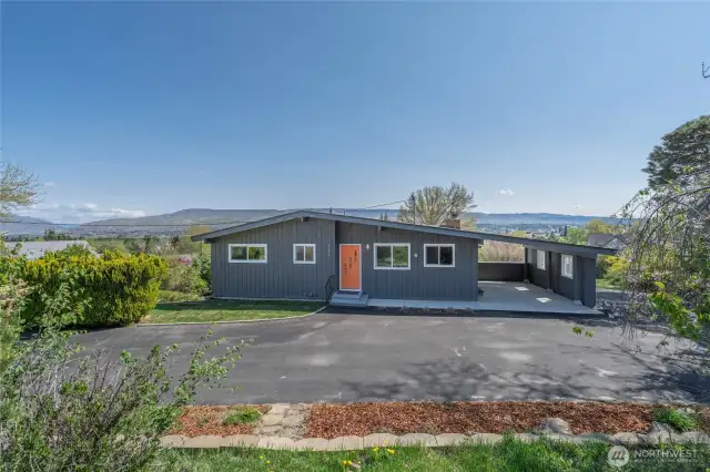 Completely remodeled mid-century home