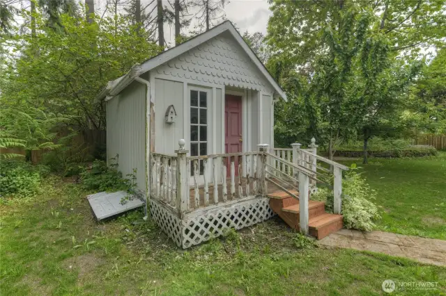 Backyard shed needs some attention