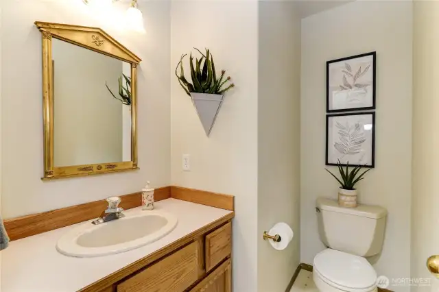 Main floor powder bath