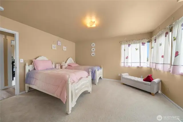 Huge Secondary Bedroom with a 3/4 Bath.