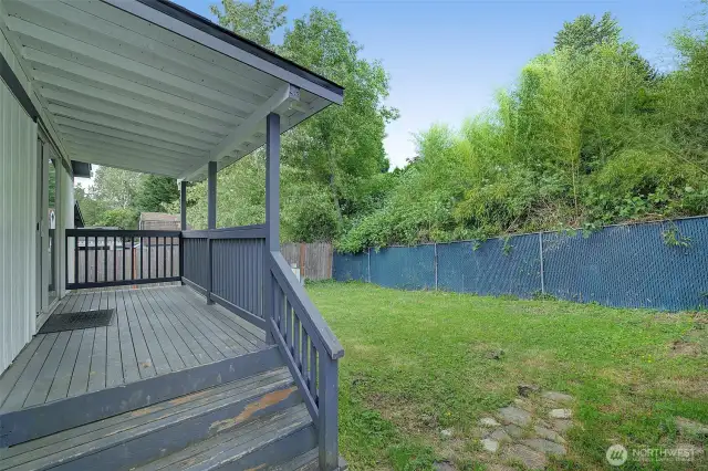 Deck off primary