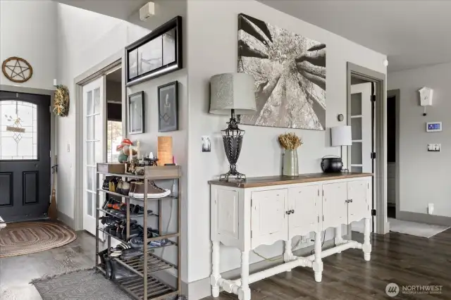 Let's head into the family room.