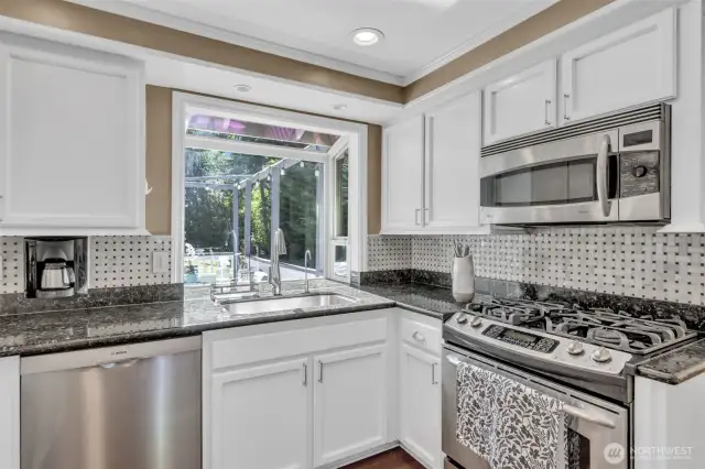 And great stainless appliances