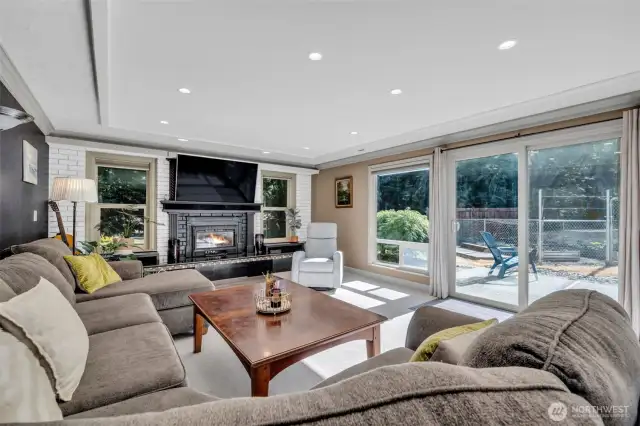 Surround sound and large television stay