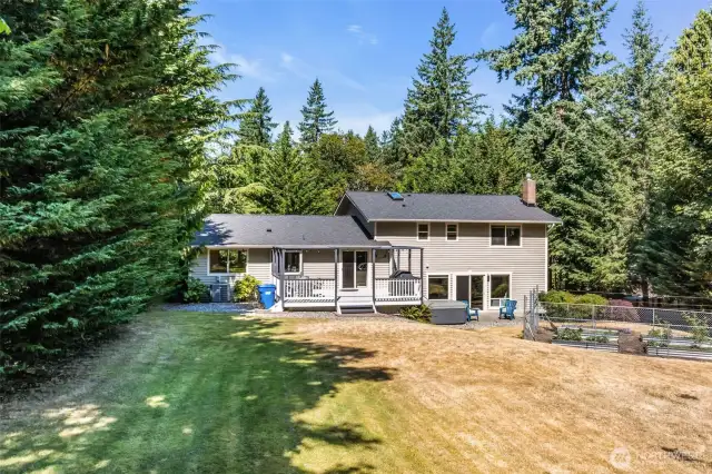 Big enough yard for activities or gardening