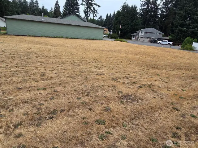 Lot line adjustment recently completed.