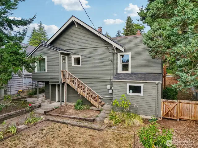 So much garden space!