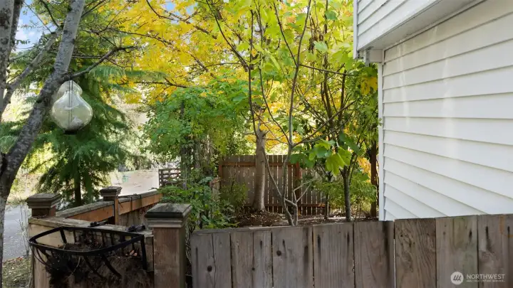 Fully fenced for added peace of mind, this backyard offers both privacy and charm—ready for pets, play, or just enjoying the outdoors your way.