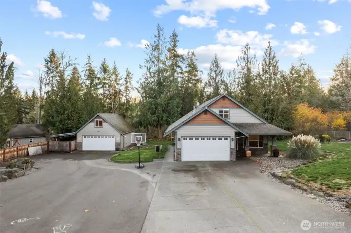 Plenty of room for parking