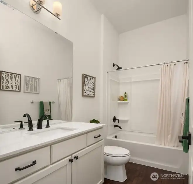 Secondary bathroom