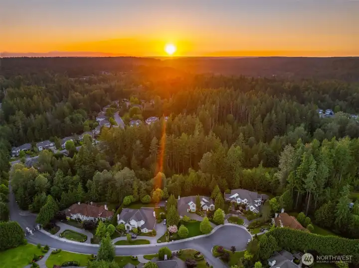 The ultra secure, gated community of CAMDEN PARK II