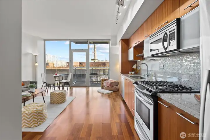 Efficient living with spectacular amenities