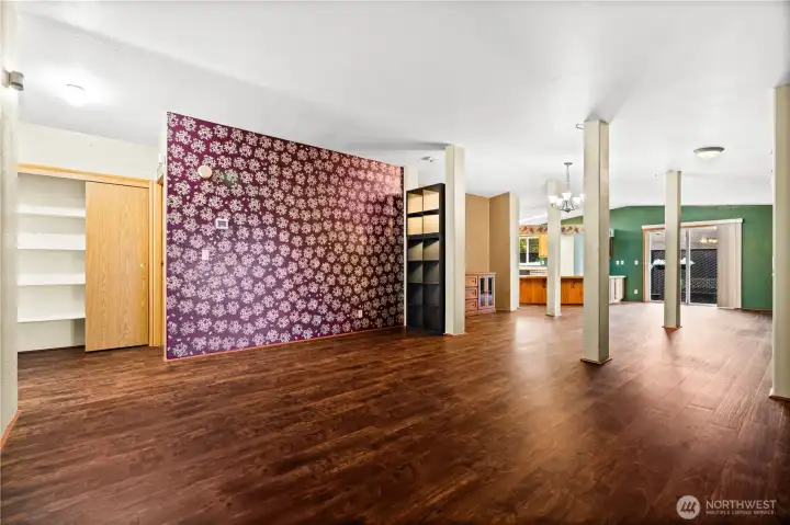 Use the seller credit to re-paint the home with your own look!