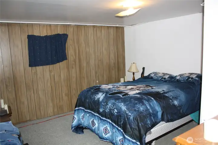 Basement bedroom