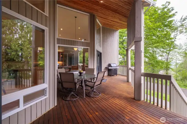 Relaxing Covered Patio Relaxing Covered Patio
