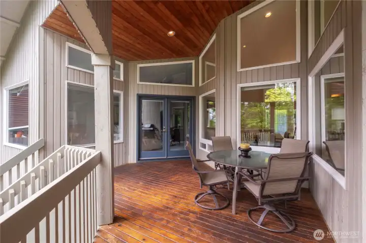 Relaxing Covered Patio Relaxing Covered Patio