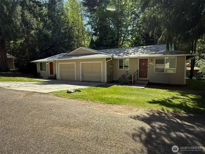 Front of duplex.