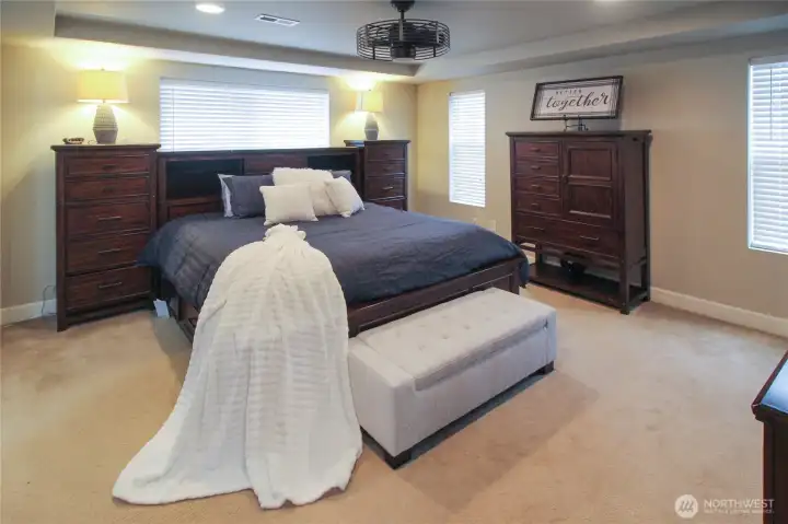 Welcome to the primary suite.