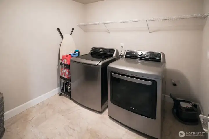 The upstairs utility room!
