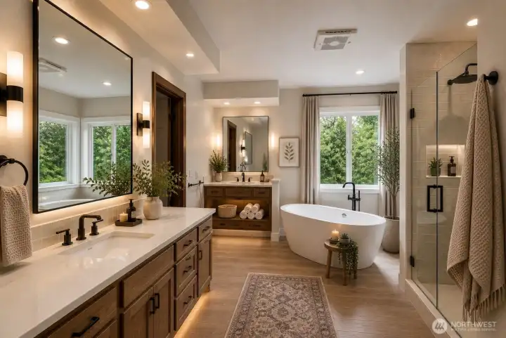Virtual Staged - Bathroom Kitchen concept