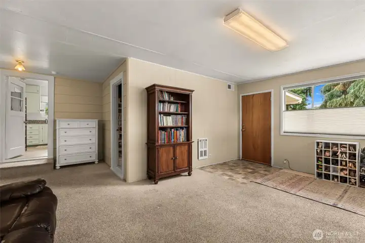 Backyard access. Backyard access.