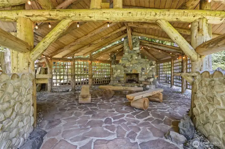 Inside Hobbit Hut. . .