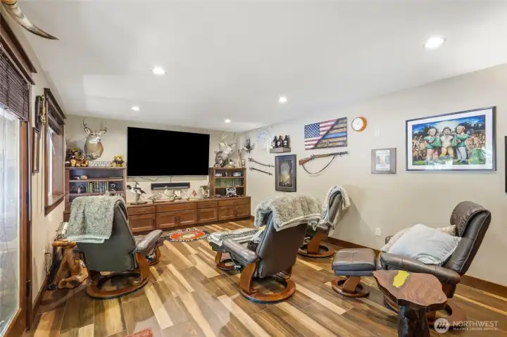 Interior Man Cave. . .