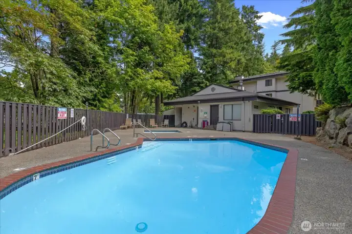 Bonus! An outdoor community pool for summer fun!