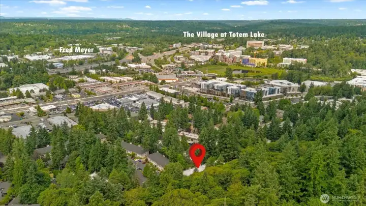 1.4 miles (8 minutes on foot) to The Village at Totem Lake - it doesn't get more convenient than that.