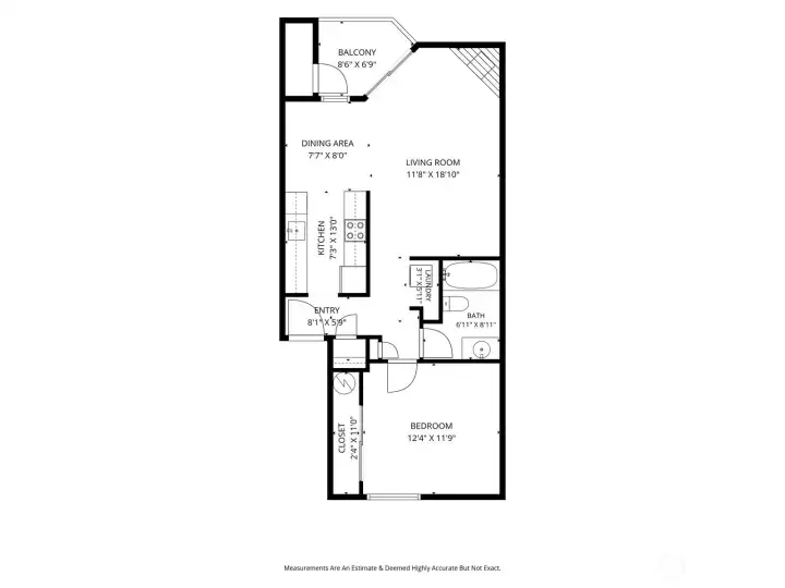 12742 NE 116th Ln. #J23 - Floorplan