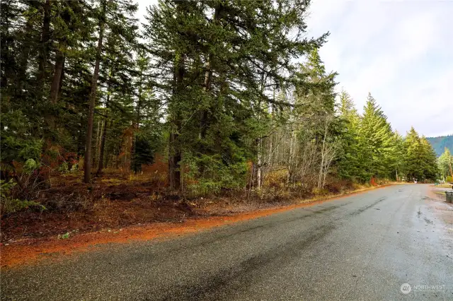 Access off Talmadge Road-Which is paved