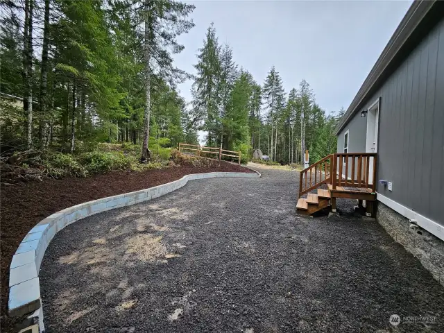 Front Yard / Parking Area