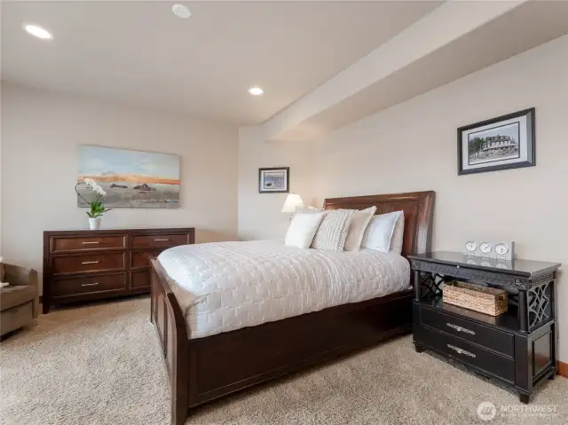 View 1 of lower level 2nd Primary Bedroom Suite.