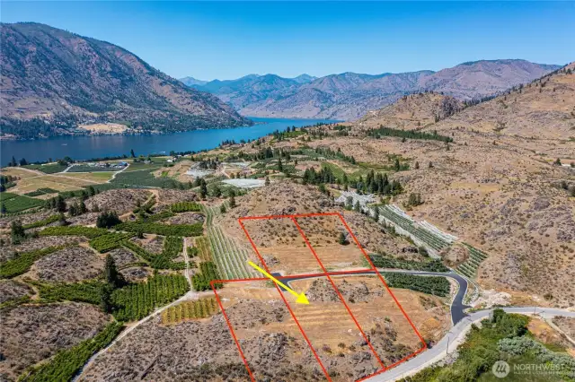 Surrounded by all the natural beauty of the Lake Chelan Valley! Minutes to Lake Chelan. Lot Lines are Approximate.