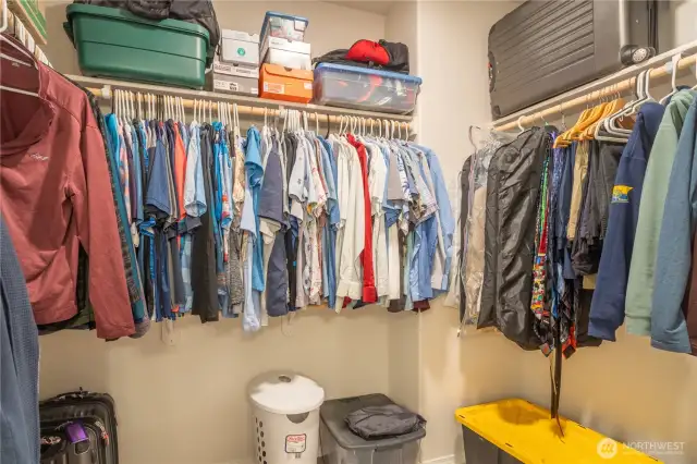 Main walk-in  closet