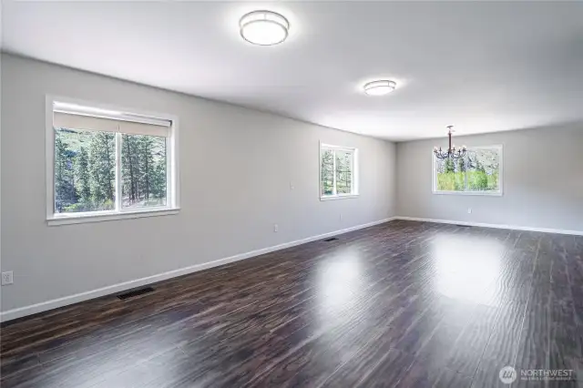 Living Room and Dining Room