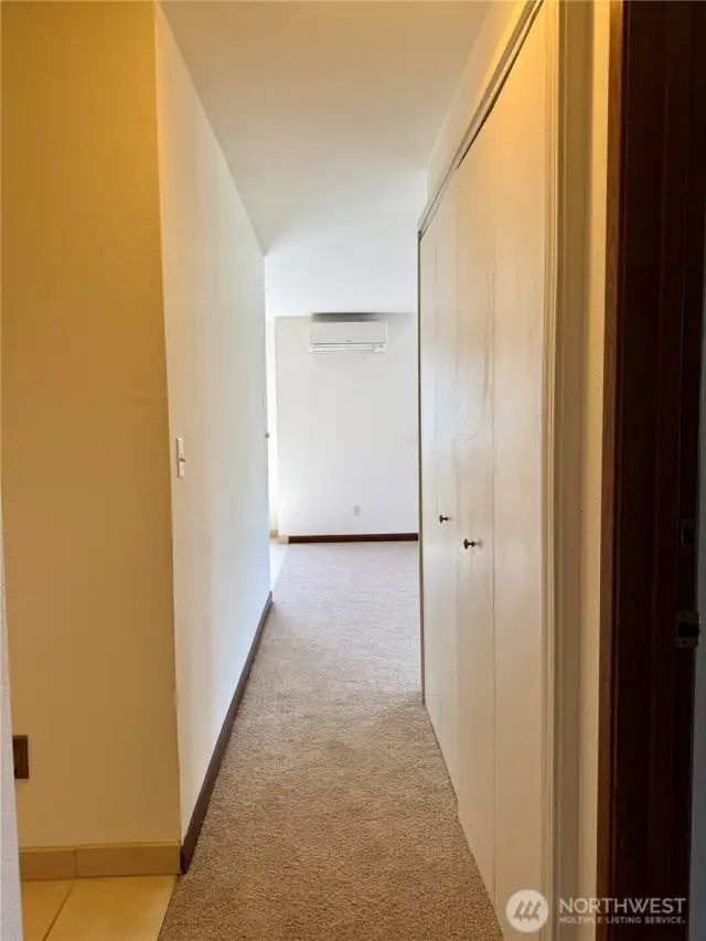 Hallway to bedrooms