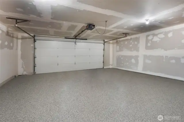 Epoxy flooring in Garage