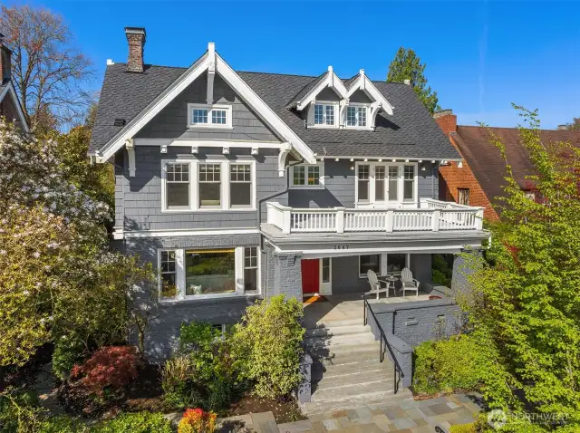 Captivating 1913 Charles P Haynes Grand Craftsman in premier location.
