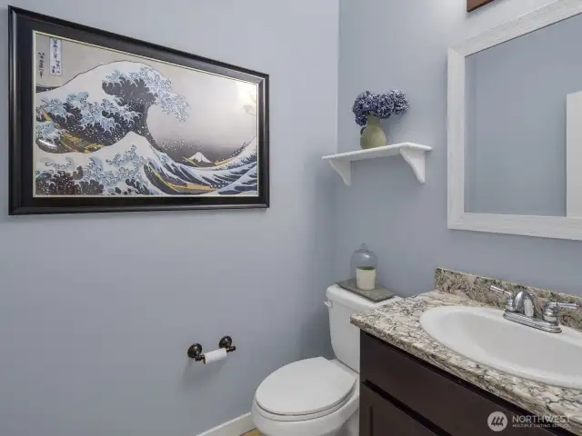 Powder room.