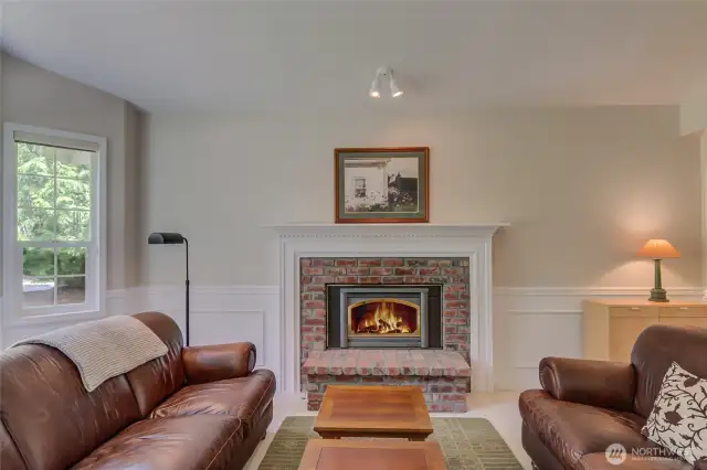 Gas fireplaces keep you toasty in the Winter