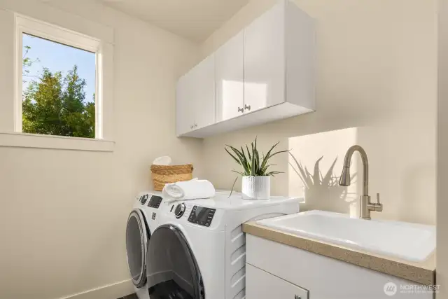 Main floor laundry