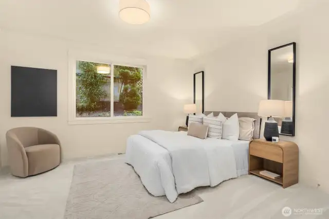 Main floor bedroom