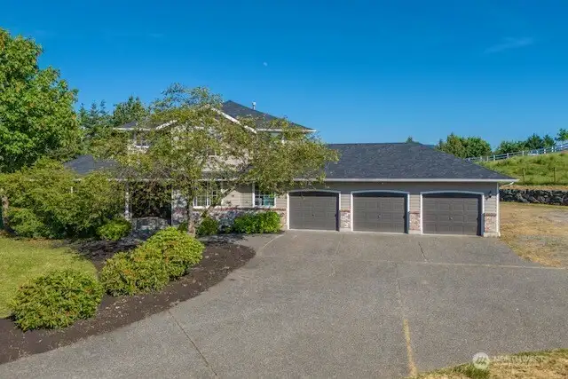 Oversized 3-car garage and HUGE driveway!