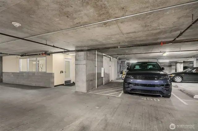 Best Parking space, huge and next to the elevator.