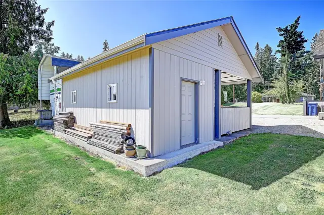 back of carport
