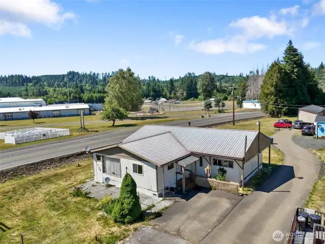 Welcome to 520 N Main Unit F.  Parking available on concrete pads.  Most used entry door at additions.