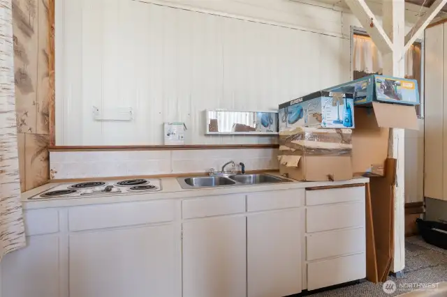 The addition kitchen.